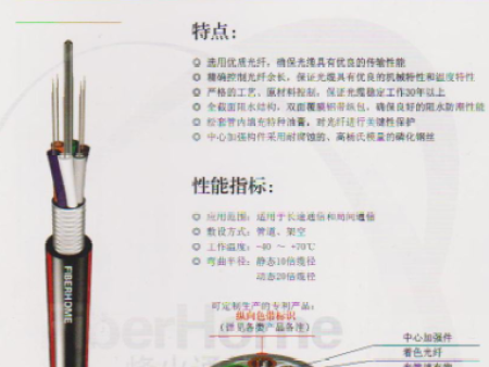 汉中烽火通信光缆GYTA-12B1，【推荐】西安划算的通信光缆