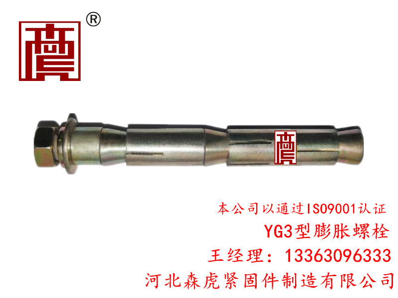 【厂家推荐】好的YG3型膨胀螺栓推荐-台湾YG3型膨胀螺栓