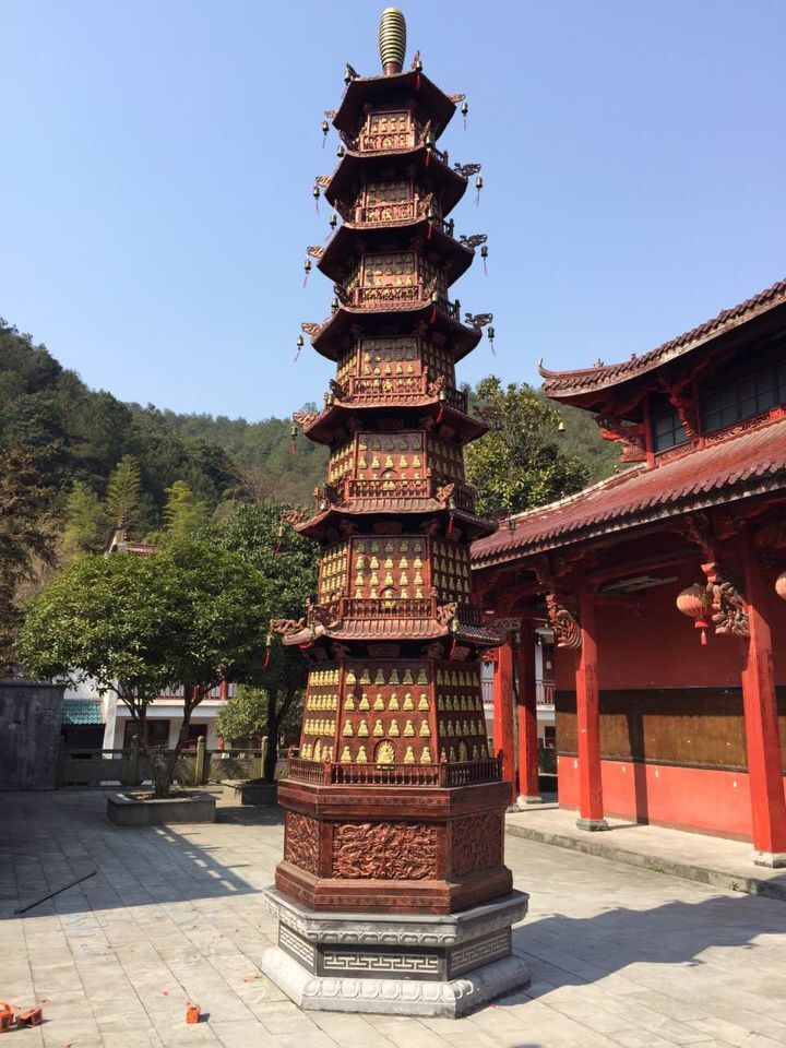 七层千佛塔,铸铁千佛塔,寺庙千佛塔生产厂家